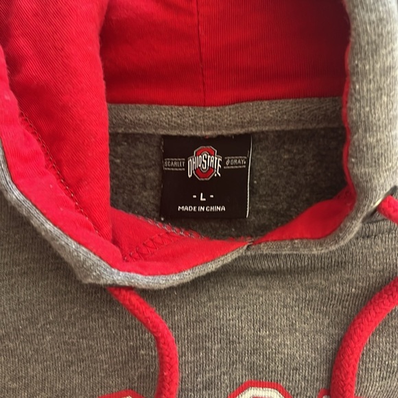 Gray Ohio State Buckeyes Hoodie - Picture 4 of 5